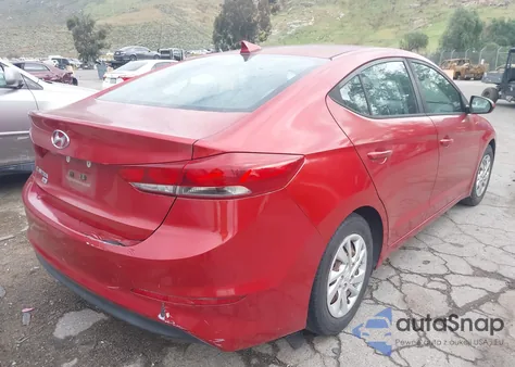2017 Hyundai Elantra Se from USA, damaged, VIN 5NPD74LF2HH201692